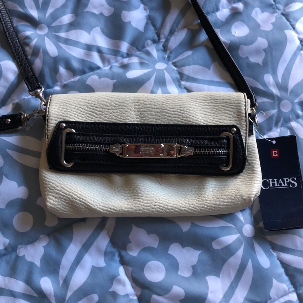 Chaps crossbody purse/clutch
